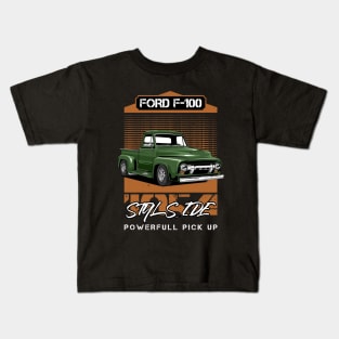 Retro F-100 Truck Kids T-Shirt